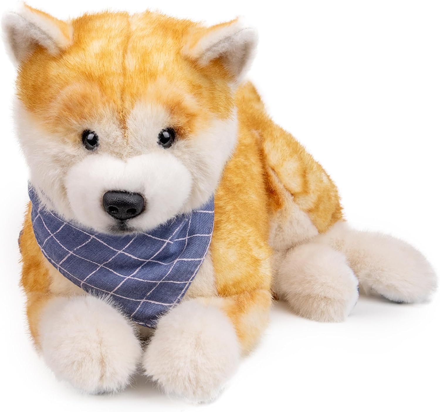 Chongker Dog Stuffed Animals Shiba Inu Dog Plush - Handmade Realistic Toy,Cuddly Plush Puppy Companion Pet - Image 9