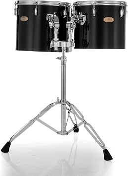 13" and 14" Concert Tom Poplar/Kapur Single Head Tom Set W/BT3 & 7/8" Receiver & T895 Stand