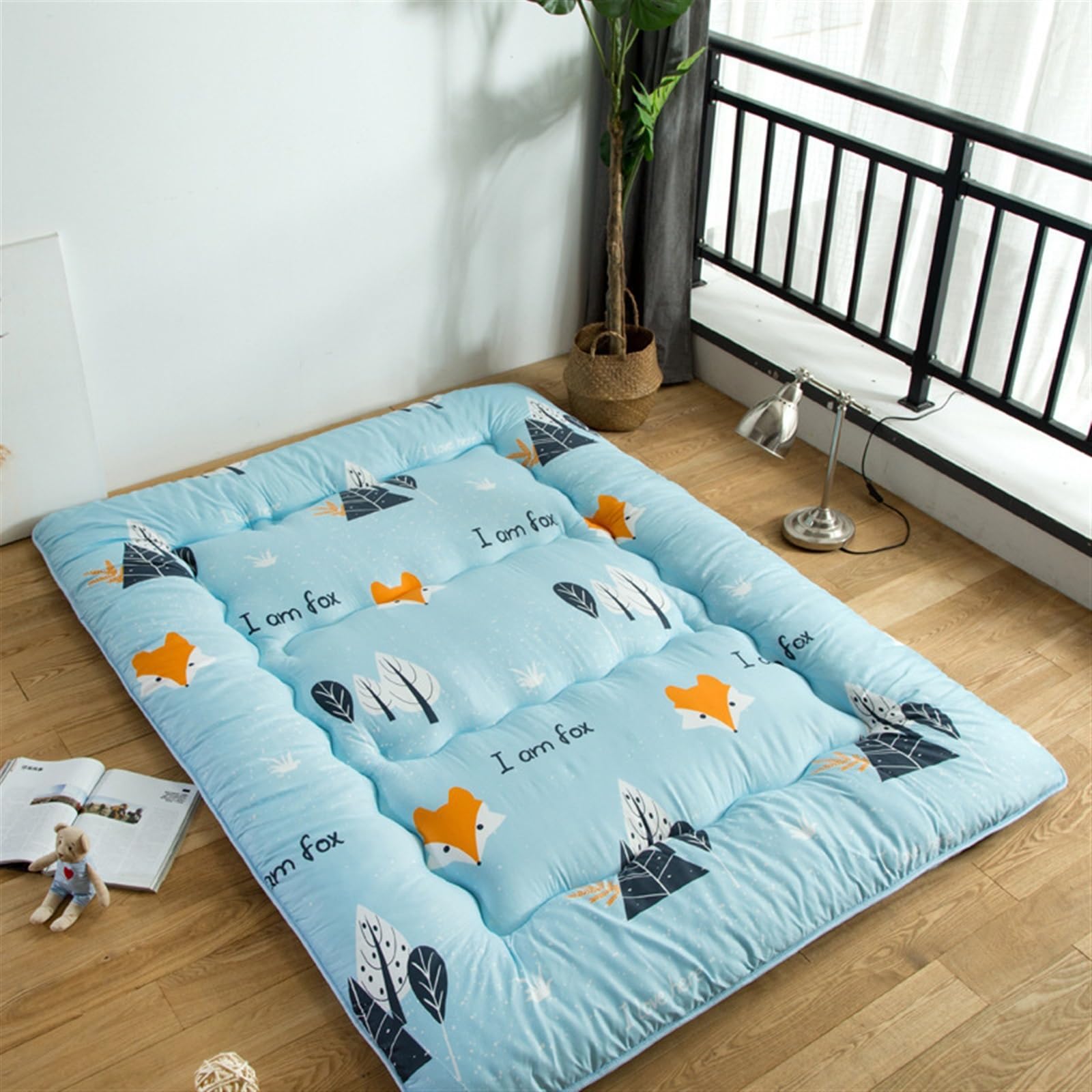 materasso futon materasso extra spesso pieghevole tappetino traspirante letto per gli ospiti divano campeggio materasso imbottito materasso giapponese (colore:
