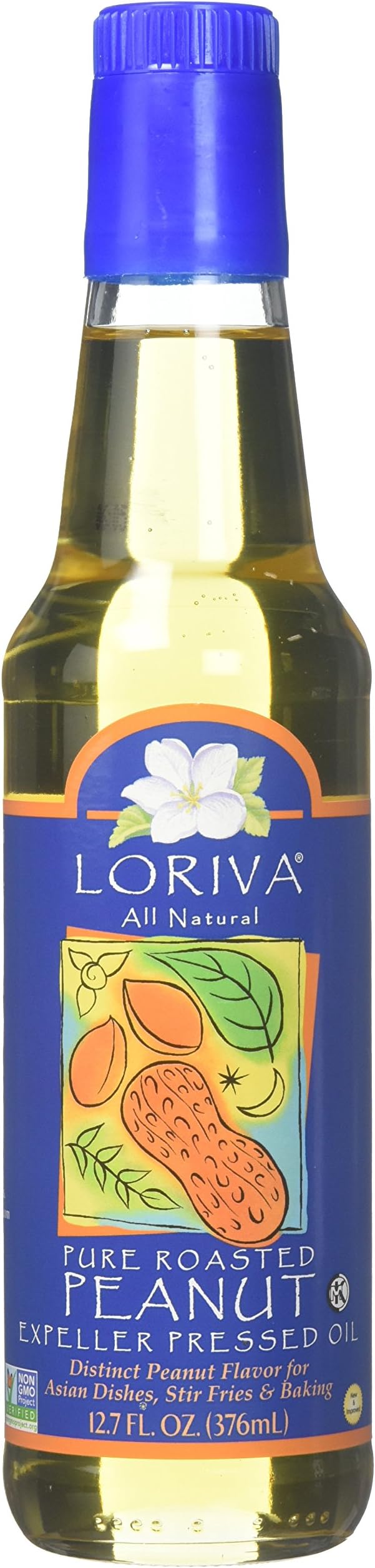 Loriva Roasted Peanut Oil, 12.7 oz
