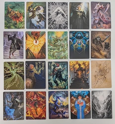 Magic: The Gathering Art Series Collection Cards, 100-Card Premium Illustrated