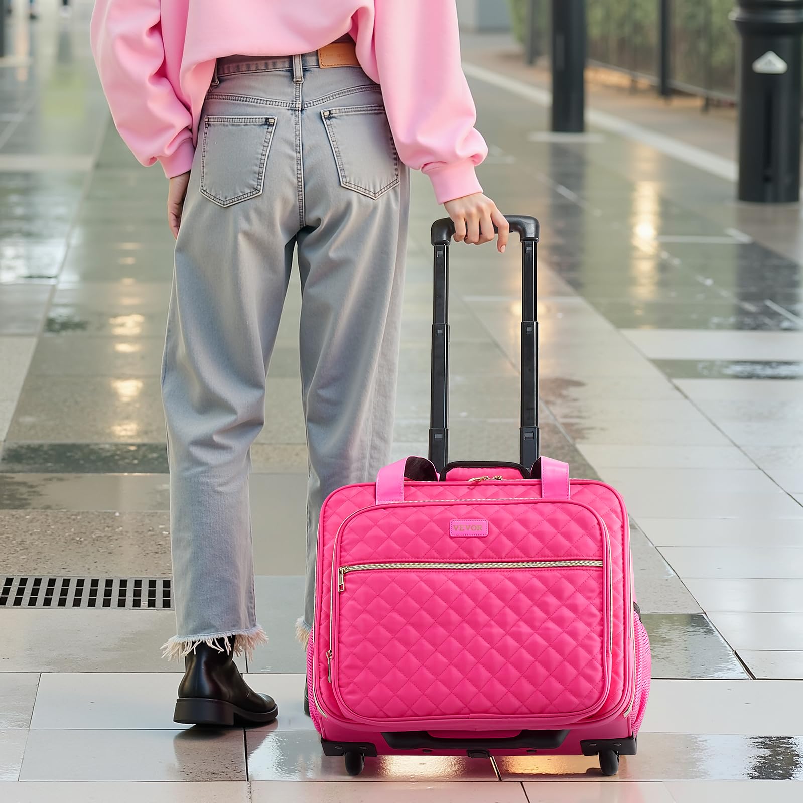 VEVOR Sac à roulettes pour ordinateur portable
