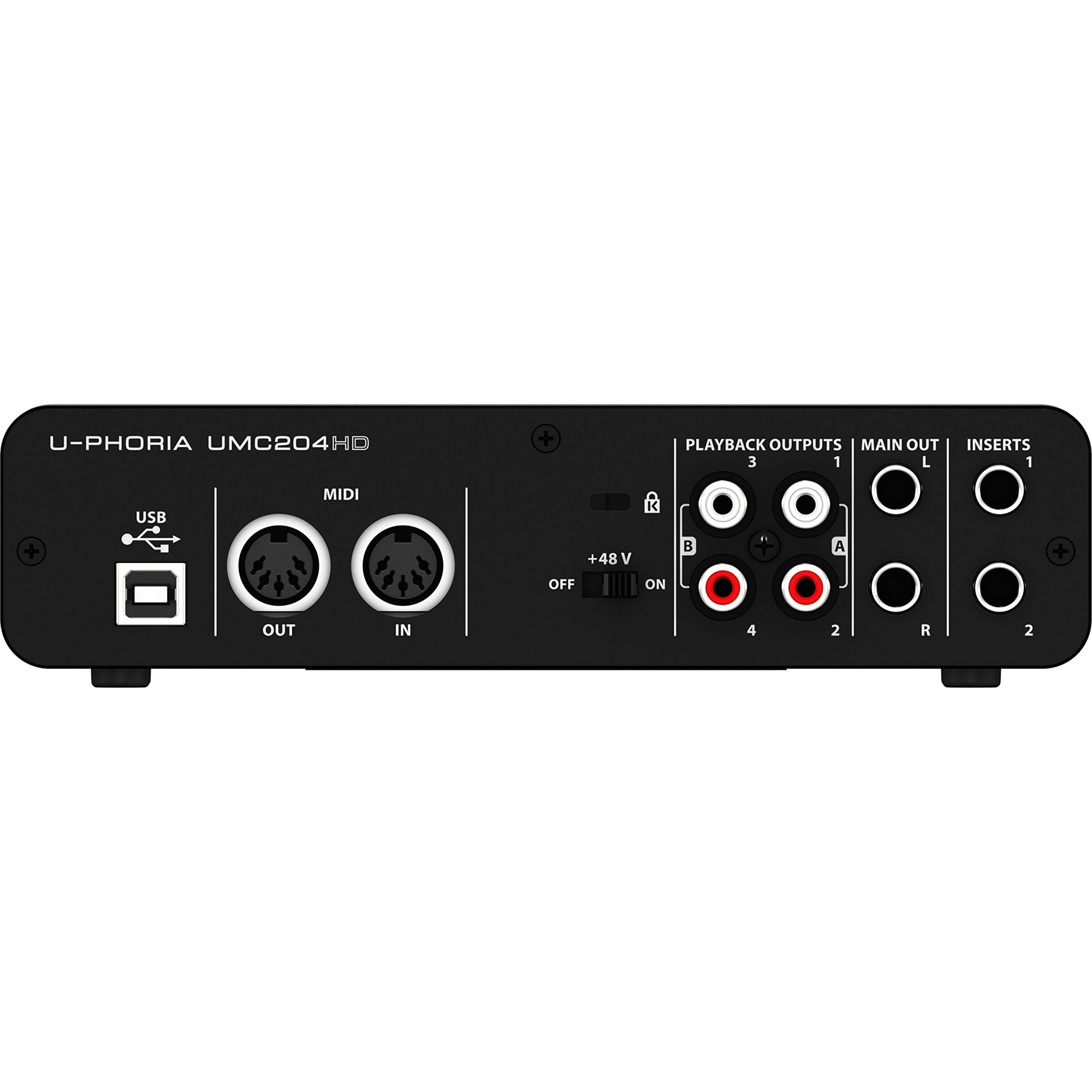 Amazon.com: Behringer U-Phoria UMC204HD : Musical Instruments