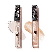 Vista 18 de The Lip Bar - Brillo de labios, Extra (Brillo Marrón) - Acabado Transparente Gloss Up - Fórmula Suave, No Pegajosa - Aceite de Coco Hidratante