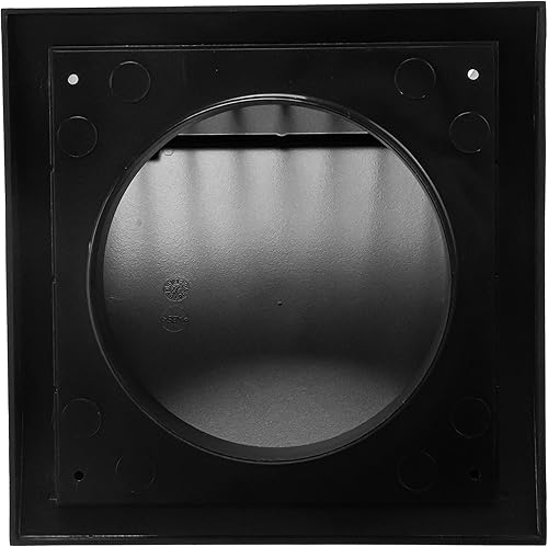 Miniatura 8 de Repa Market Cubierta de ventilación para secadora de 5 pulgadas, antracita, para paredes o techoCubierta de protección de plástico ABS con cubierta