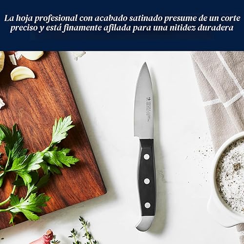 Miniatura 7 de HENCKELS Statement - Juego de cuchillos de mango blanco de 15 piezas con bloque, cuchillos de ingeniería alemana informada por más de 100 años