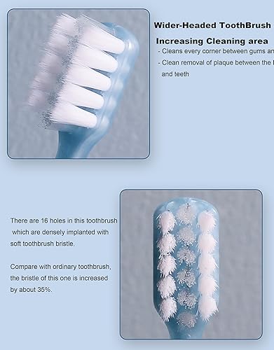 Miniatura 6 de Cepillo dental ortodóntico en forma de V para aparatos ortopédicos, para niños, adolescentes, adultos, para dientes sensibles, para encías