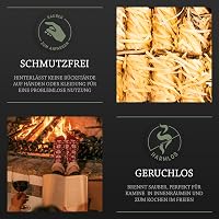 Log-Barn 500 db Természetes Fa Tűzgyújtó - Eco Wood Firelighter Szett Kályha, Grill és Kemence Használatra 4