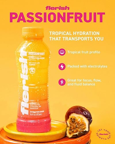 Miniatura 6 de FLERISH Bebida de hidratación mejorada  Bebida funcional a base de sandía con electrolitos  Magnesio y L-teanina  Sin edulcorantes artificiales  35