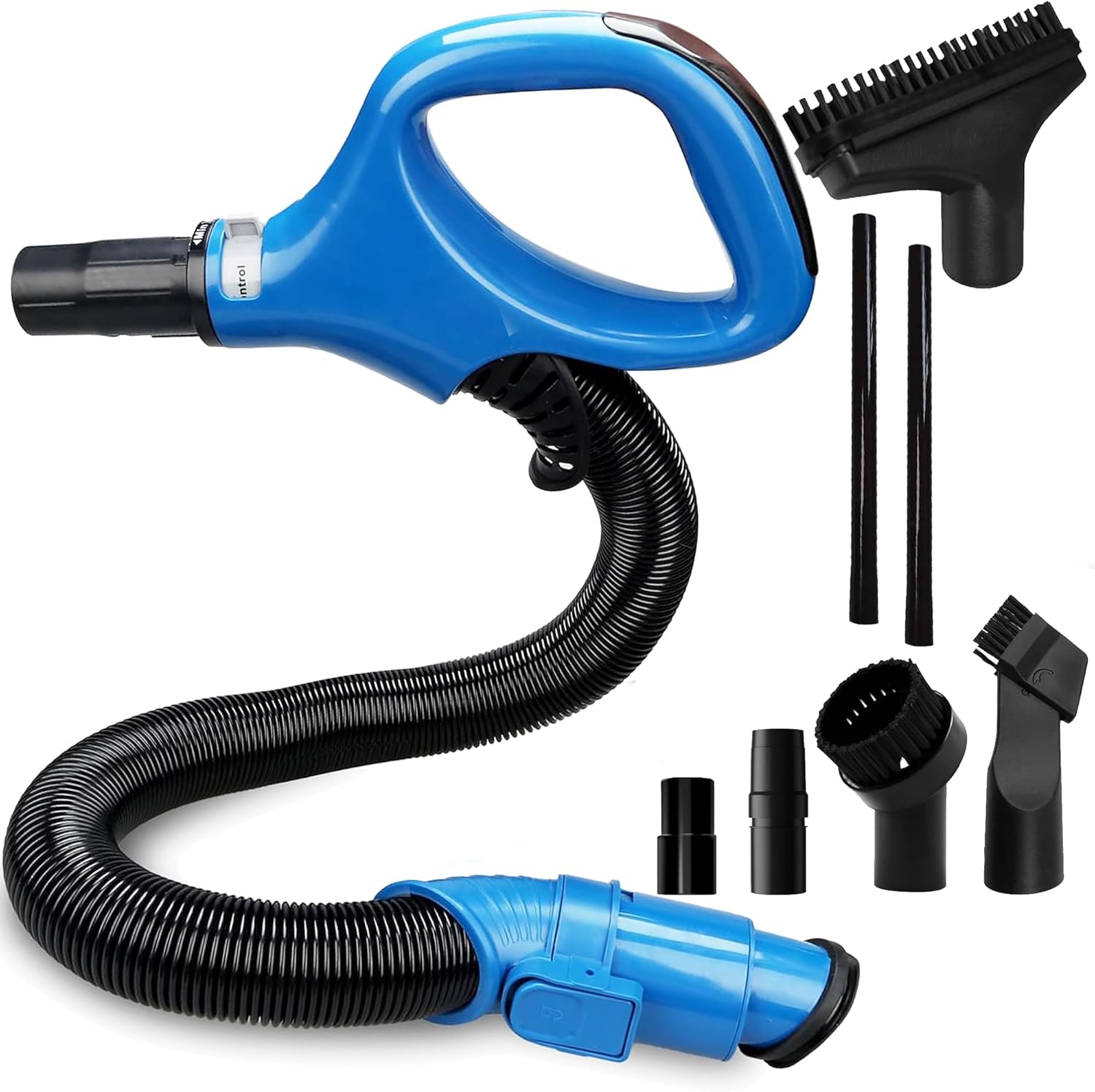 ZU560 Replacement Hoses Handle and Crevice Tool Set for Shark Navigator Rotator Lift-Away Upright Vacuum, Dust Brushes for Shark Upright Vacuums ZU561, ZU562, ZU560 Blue, CU520, UV650 and UV725
