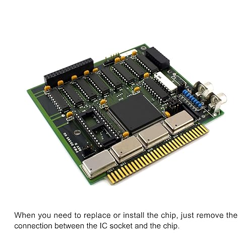 Miniatura 5 de Rebower Adaptador de enchufe de chip IC DIP para soldadura para placa de circuito PCB - Paso de 0.100in, 20 pines redondos, 10 piezas