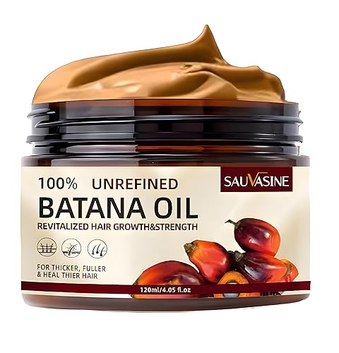 Miniatura 1 de Aceite de batana para el crecimiento del cabello  100% crudo, puro, orgánico y Dr. Sebi Batana  Tratamiento capilar sin refinar de Honduras  Aumenta