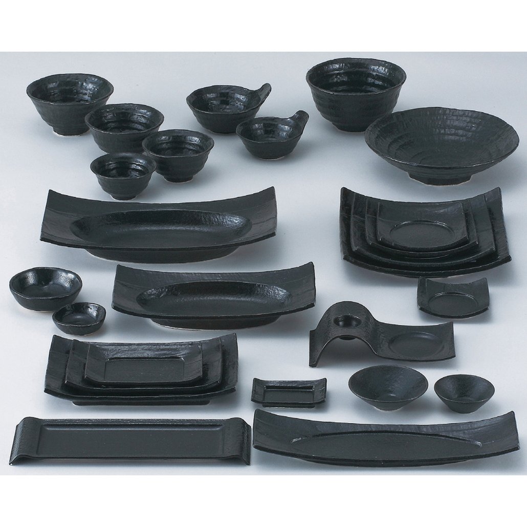 Amazon.com: Yamasita Craft 11533640 Seto Kuro, Rokubei, 8.5