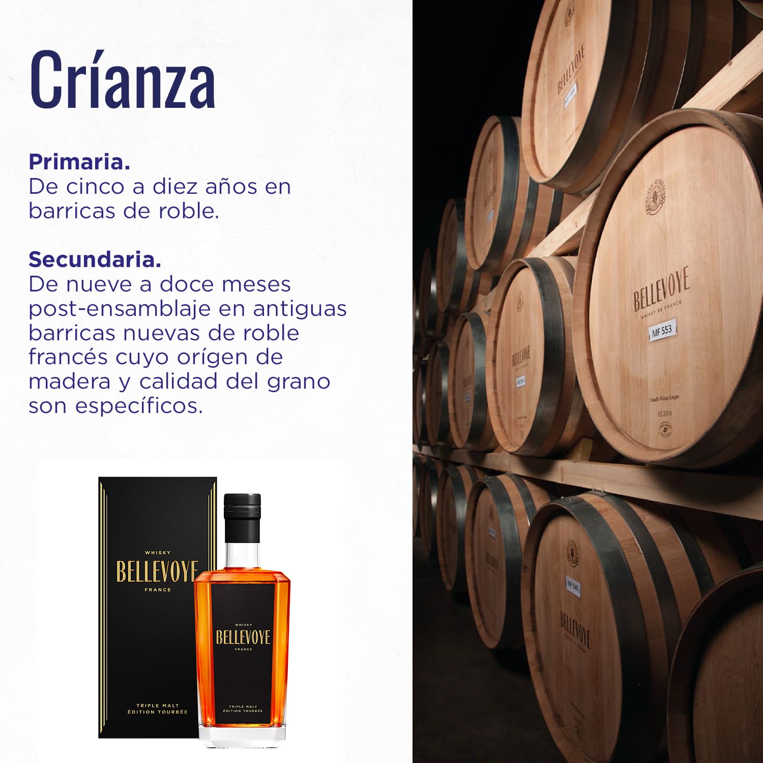 Bellevoye Whisky - 700 ml