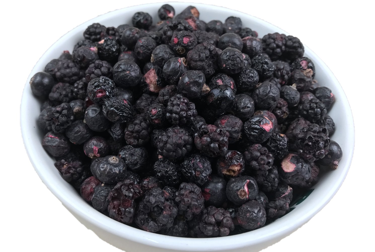 TALI Schwarze Beeren Mix 1000 g | Gefriergetrocknete Brombeeren, Heidelbeeren, Schwarze Johannisbeeren