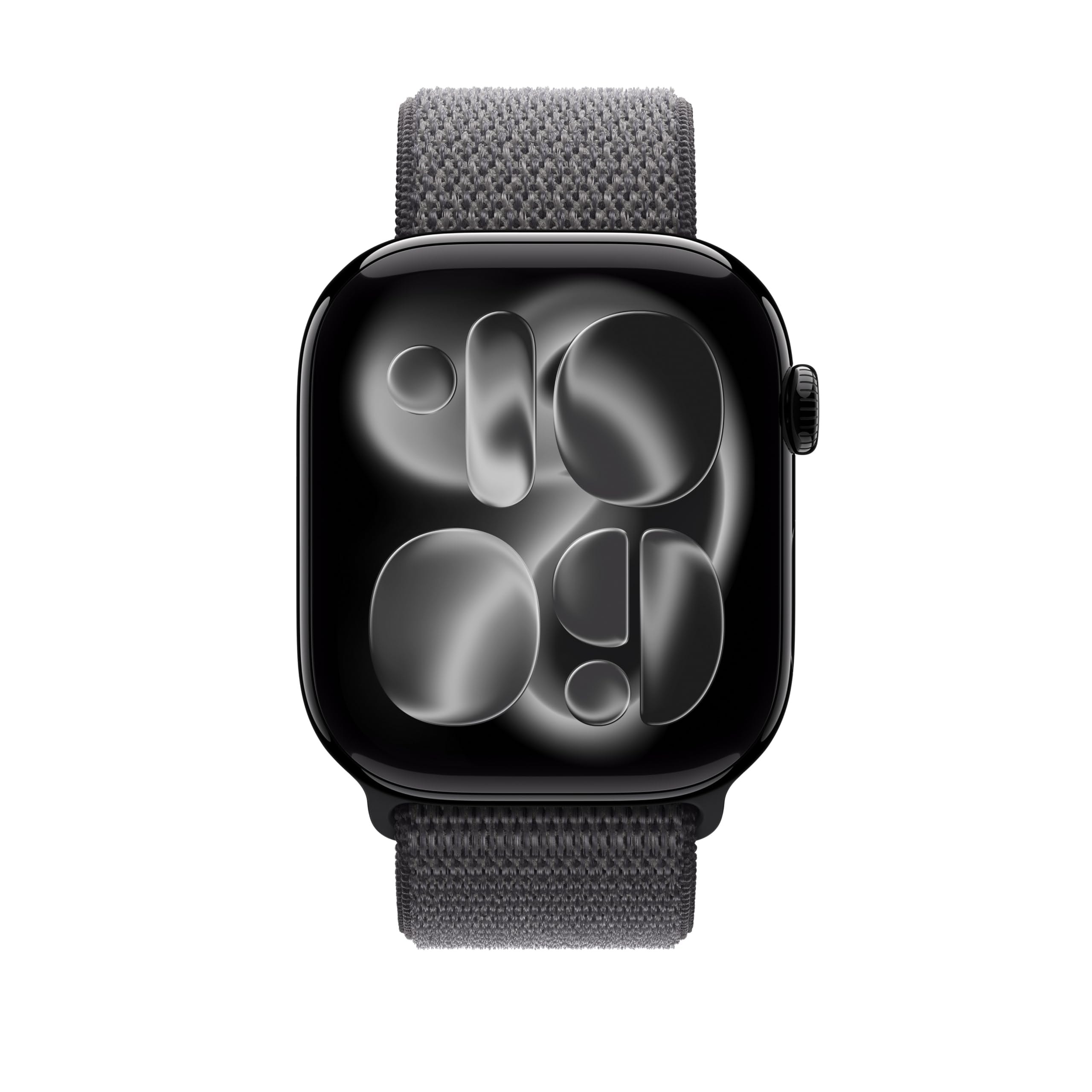 Apple Watch Band - Sport Loop - 46 mm - Grigio scuro - Misura unica (adatta alla maggior parte dei polsi)