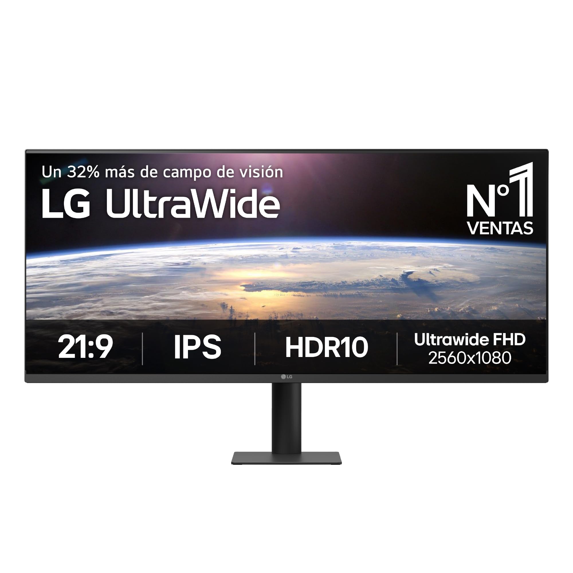 Monitor Profesional Ultrapanorámico LG UltraWide 34U511A-B 34"/ UWFHD/ Negro