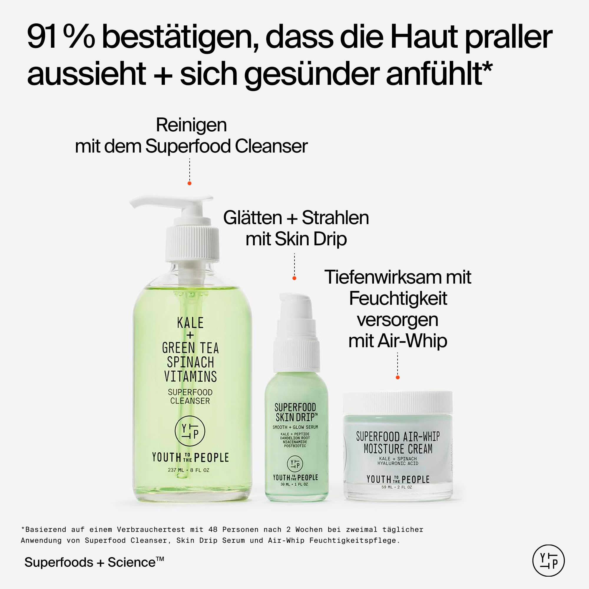 Youth To The People Air-Whip Creme, leichtes Feuchtigkeitsgel, 59ml