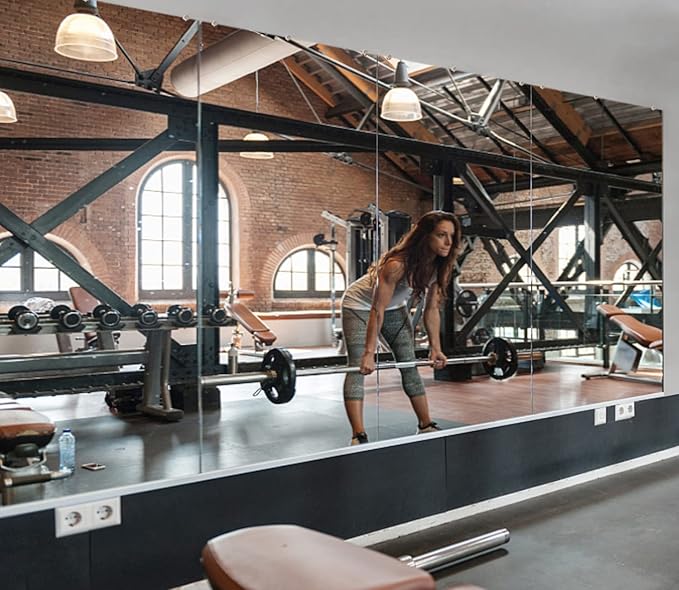 HA WallMounted Activity Mirror with Flat Polished Edge