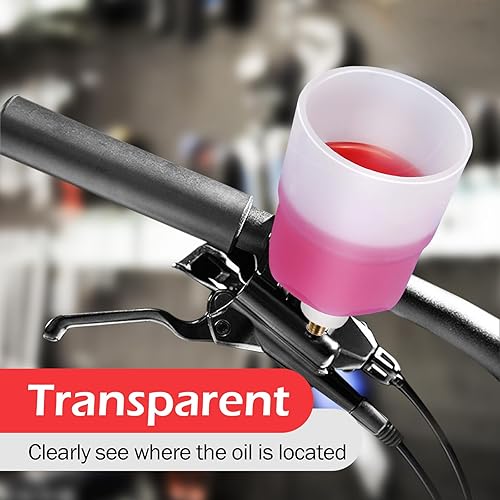 Miniatura 3 de Kit de purga de frenos para frenos hidráulicos Shimano, kit de purga de frenos de bicicleta de montaña que incluye líquido de frenos mineral de 10.1