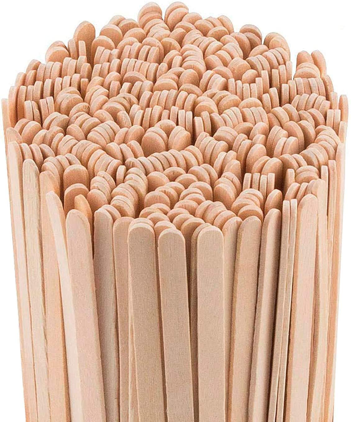 Newrise Wooden Coffee Stirrers 500 Pcs – Eco-Friendly Disposable White Birch Wood Sticks for Tea, Coffee, Beverages – 110mm Long Stir Sticks for Office, Cafes, Parties & Home Use-image-7