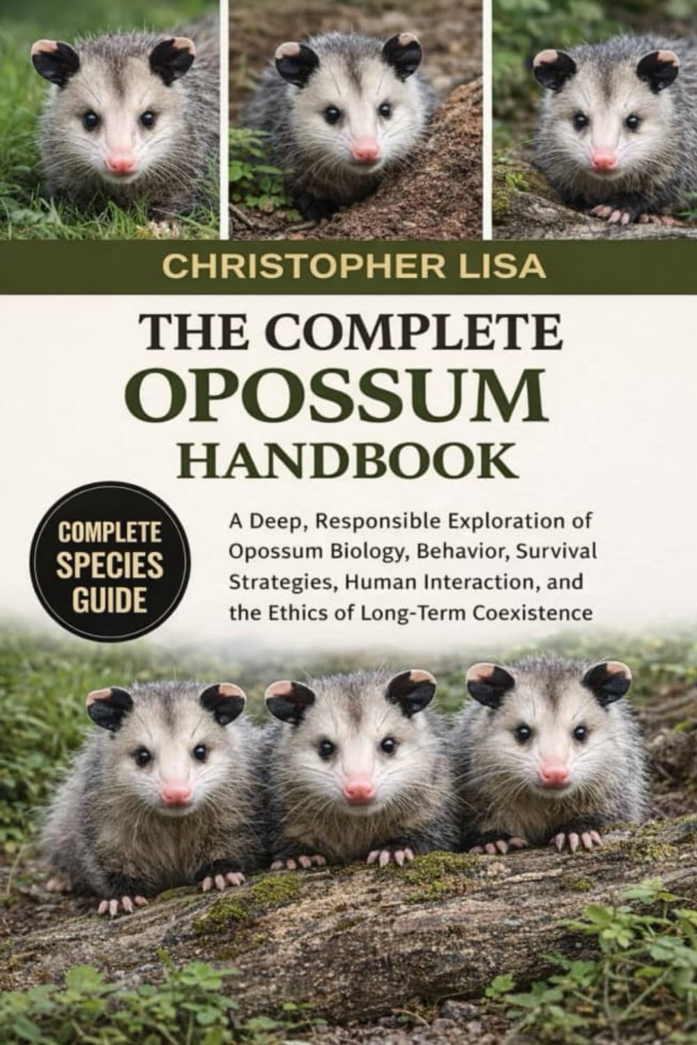 THE COMPLETE OPOSSUM HANDBOOK: A Deep, Responsible Exploration of Opossum Biology, Behavior, Survival Strategies, Human Interaction, and the Ethics of Long-Term Coexistence