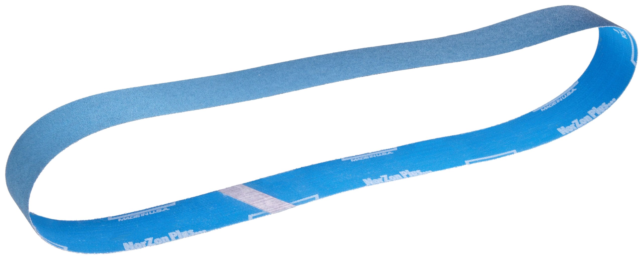 Norton NorZon Plus R823 Benchstand Abrasive Belt, Waterproof, Polyester Backing, Zirconia Alumina, 2" Width, 48" Length, Grit 120 (Pack of 10)
