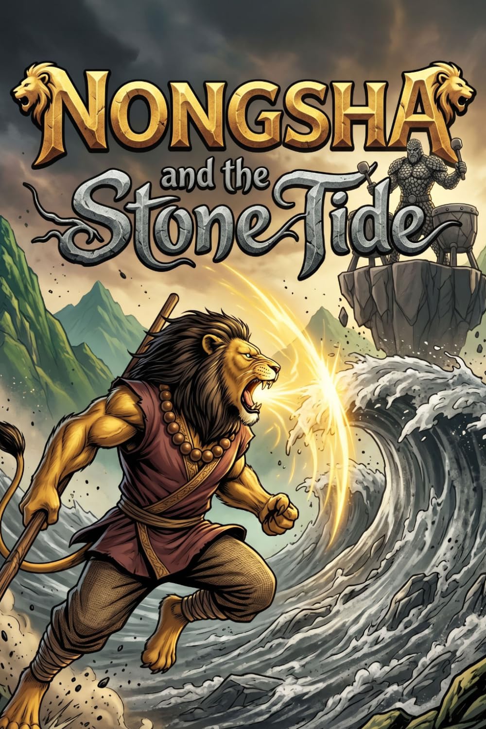 NONGSHA and the Stone Tide: An Epic Tale of Magic, Martial Arts, and the Guardian of the Peaks (NONGSHA by Little Lane)