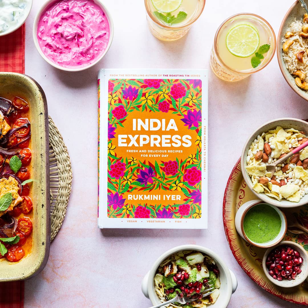 India Express: easy & delicious one-tin and one-pan vegan, vegetarian & pescatarian recipes – by the bestselling ‘Roasting Tin’ series author