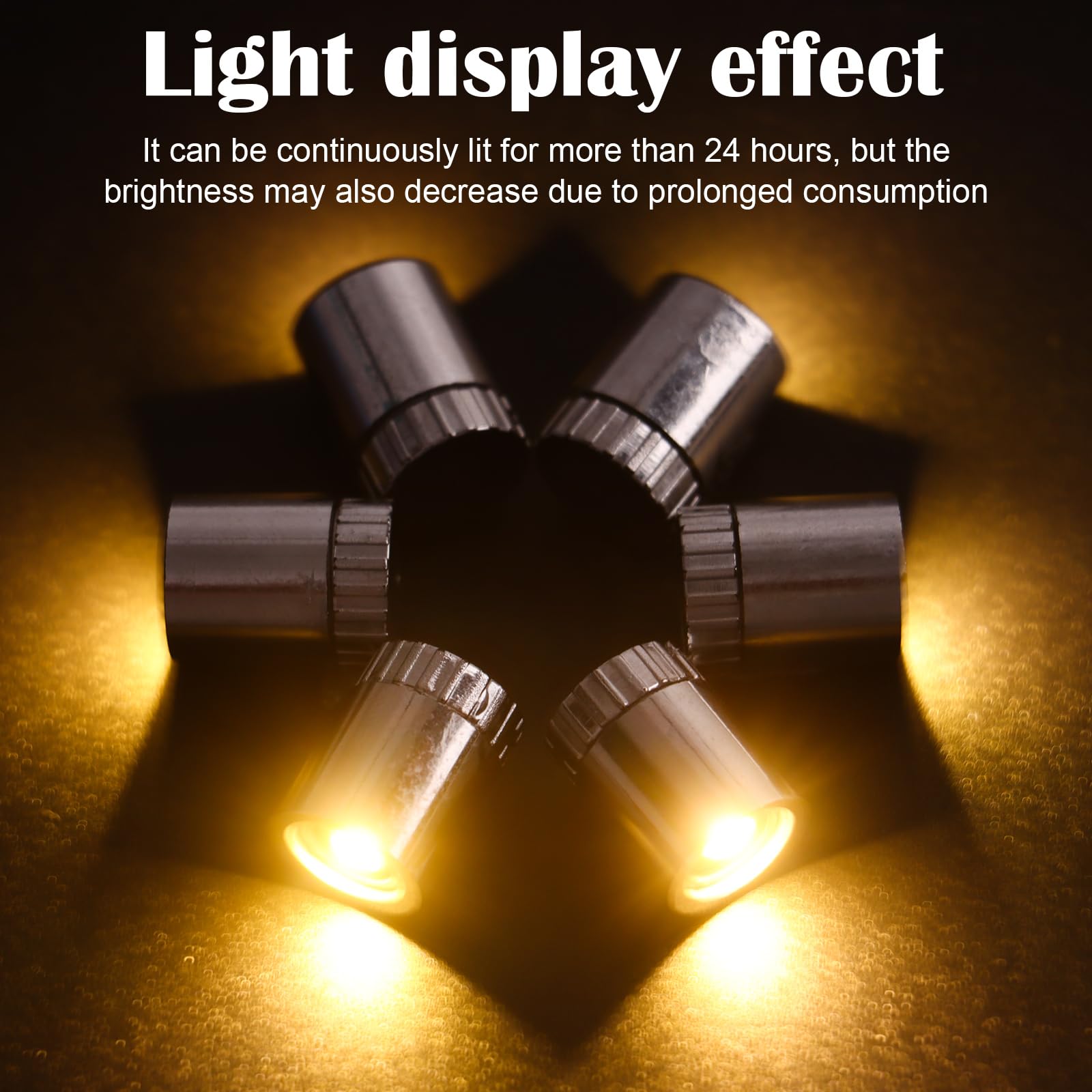 M.best Lot De 10 Mini Bougies LED Submersibles Alimentées Par Piles - Plusieurs Couleurs - Pour