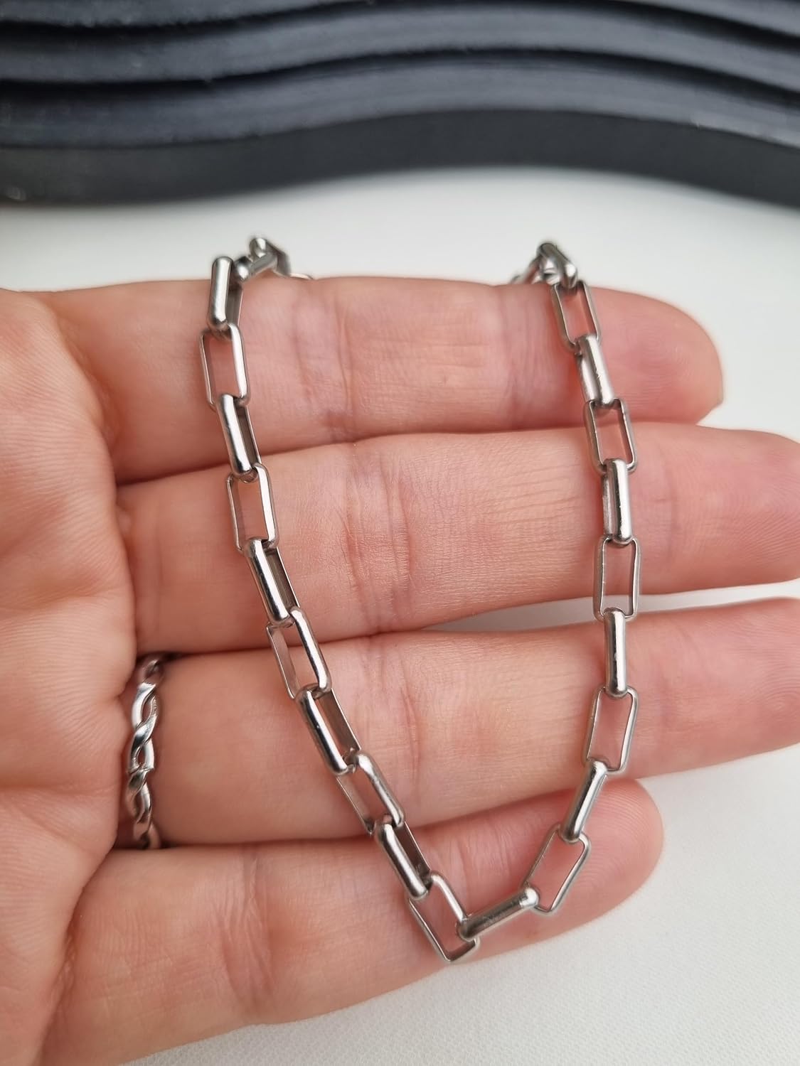 Conjunto De 3 Pulseiras Masculinas De Aço Inoxidável - Kit De Pulseiras De Aço Inox Antialergico - Trio De Pulseiras De Aço Inox Hipoalergênico - Cor Prata Conjunto De 3 Pulseiras Masculinas De Aço Inoxidável - Kit De Pulseiras De Aço Inox Antialergico - Trio De Pulseiras De Aço Inox Hipoalergênico - Cor Prata