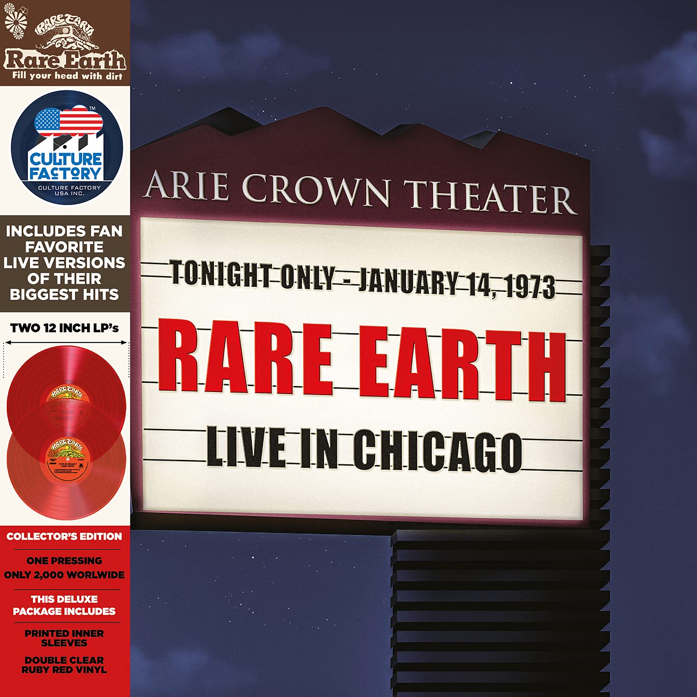 LIVE IN CHICAGO RED