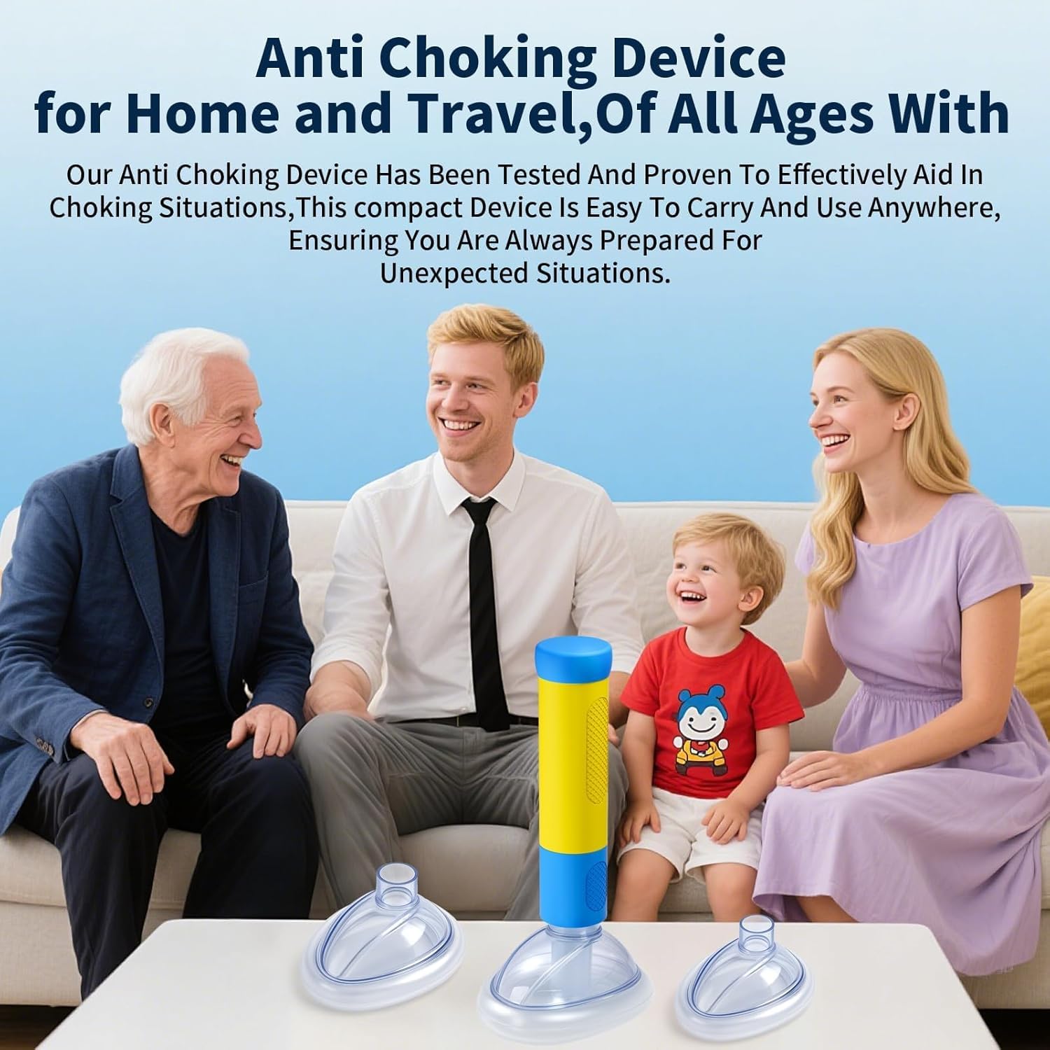 1Set Emergency Anti-Choking Rescue Device – Portable Suction Tool with Adult & Child Masks for Quick Airway Clearance, Home, Travel, Car, School Safety, Easy-to-Use First Aid Kit — Amazon image 5