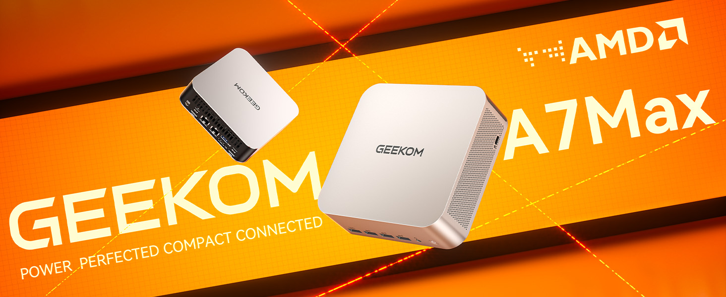 Amazon.com: GEEKOM [2026 Edition] Mini PC AI A7 MAX with AMD Ryzen