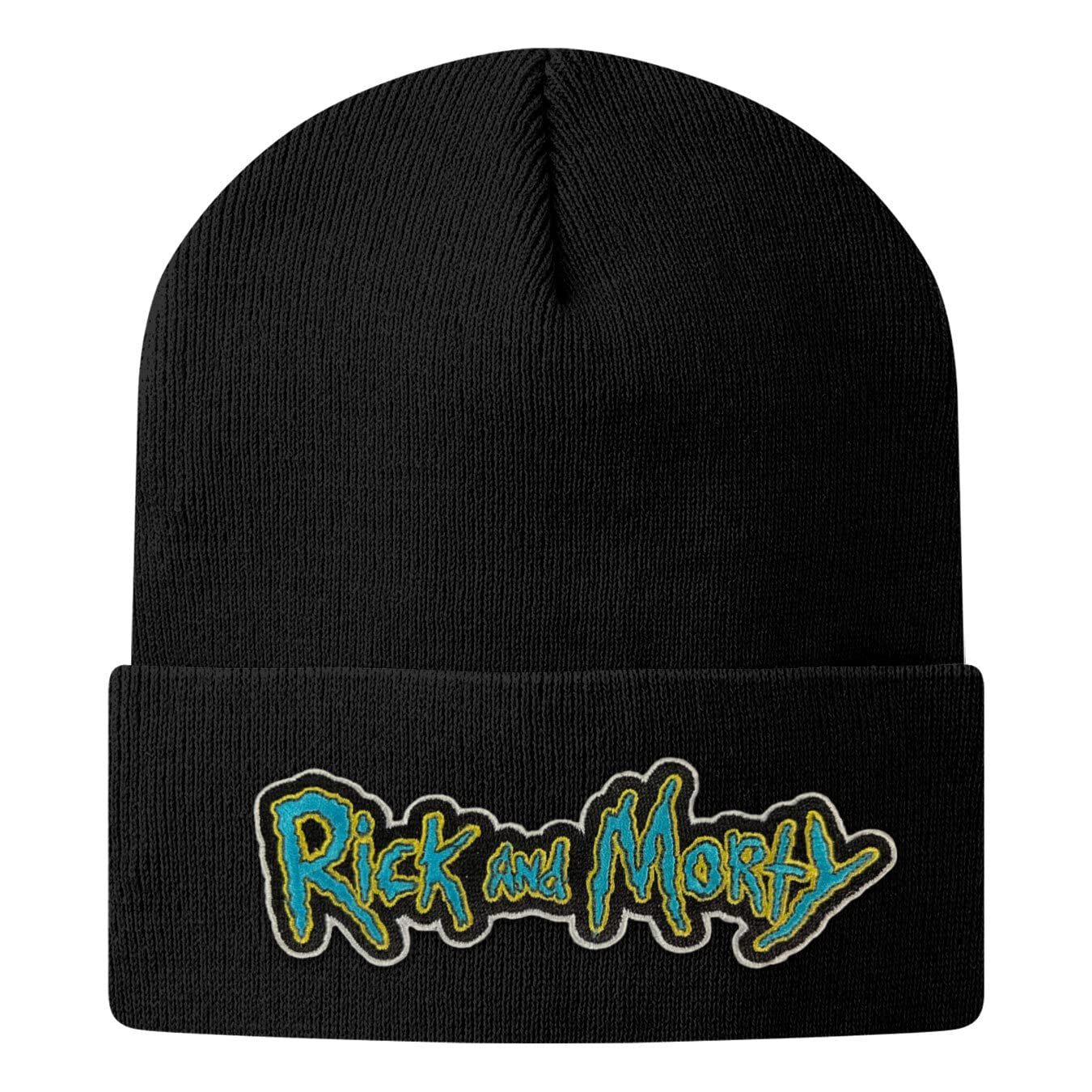 Rick And Morty Unisex Black Officially Licensed Beanie Beanie (Black), One Size