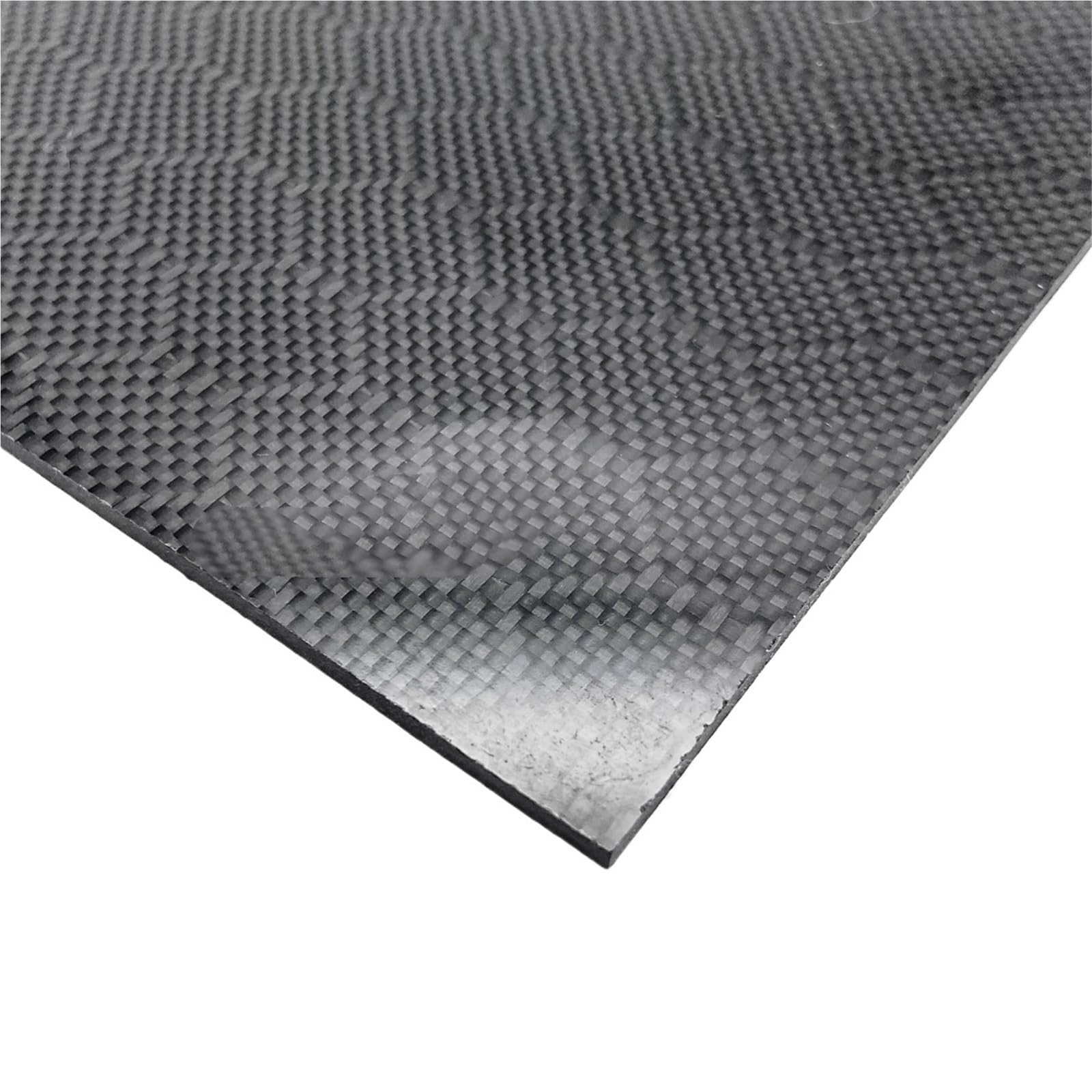 400x500mm Honeycomb Texture Surface Carbon Fiber Plate Sheet Glossy Carbon Fiber Plate 3K High Composite Hardness Material 3k Carbon Fiber(400x500x1.5mm)