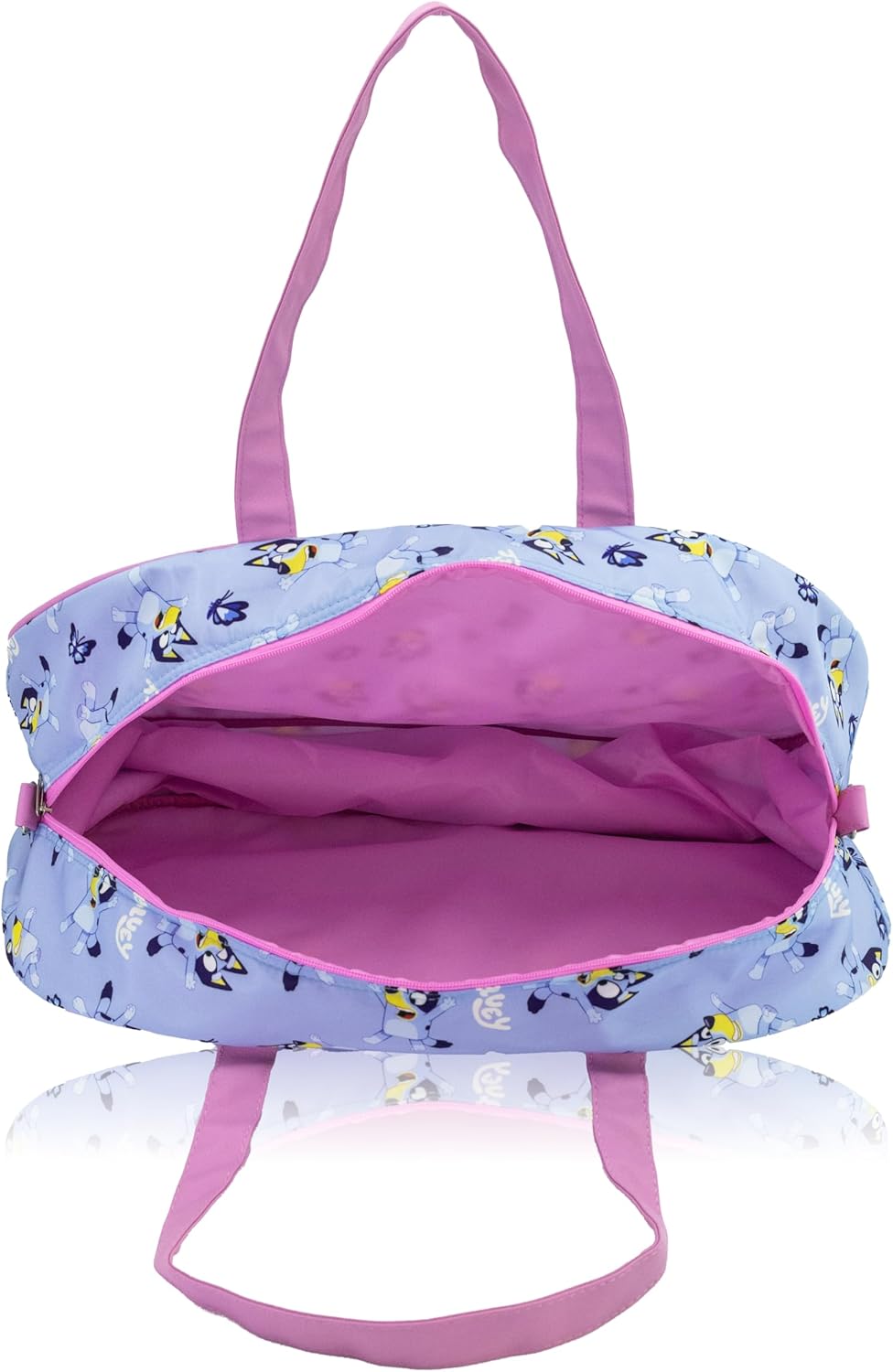 Bluey Overnighter 20" Mini Duffle Bag for Kids | Lightweight Travel Weekender Duffel for Boys and Girls | Ages 3+ - Image 5