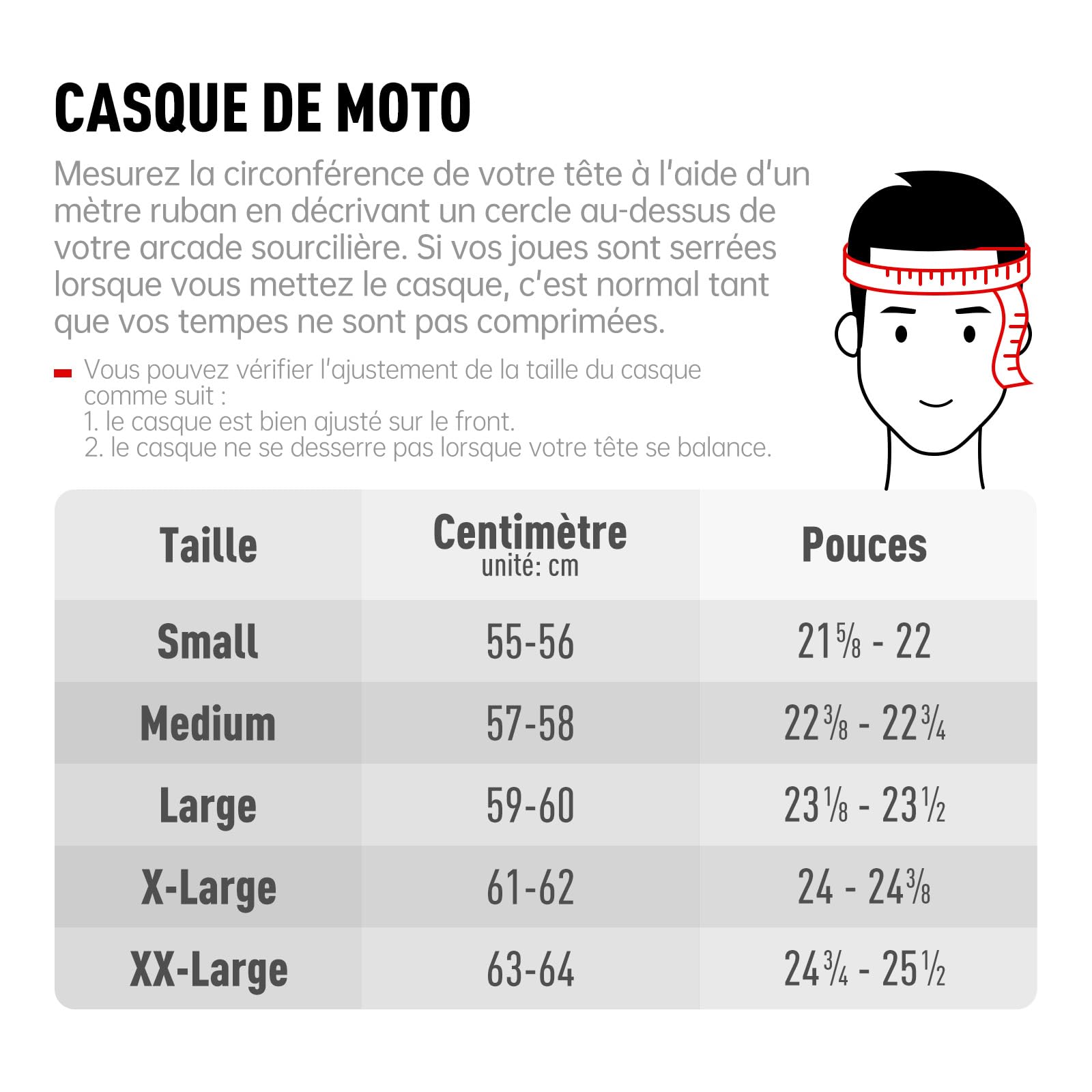 Casque de Moto intégral, Casque Modulable Moto ECE 22.06 Homologué pour Femme Homme Adultes