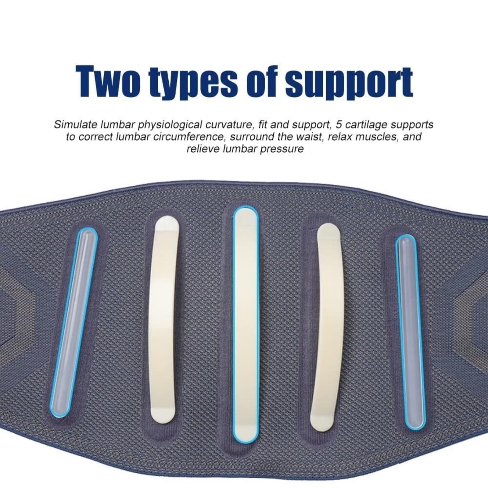 Faja Lumbar Cinturón De Soporte Lumbar Ajustable Que Mantiene La Postura Correcta Y El Entrenador De Cintura para La Escoliosis De La Espalda Cinturón Apoyo Lumbar(M)