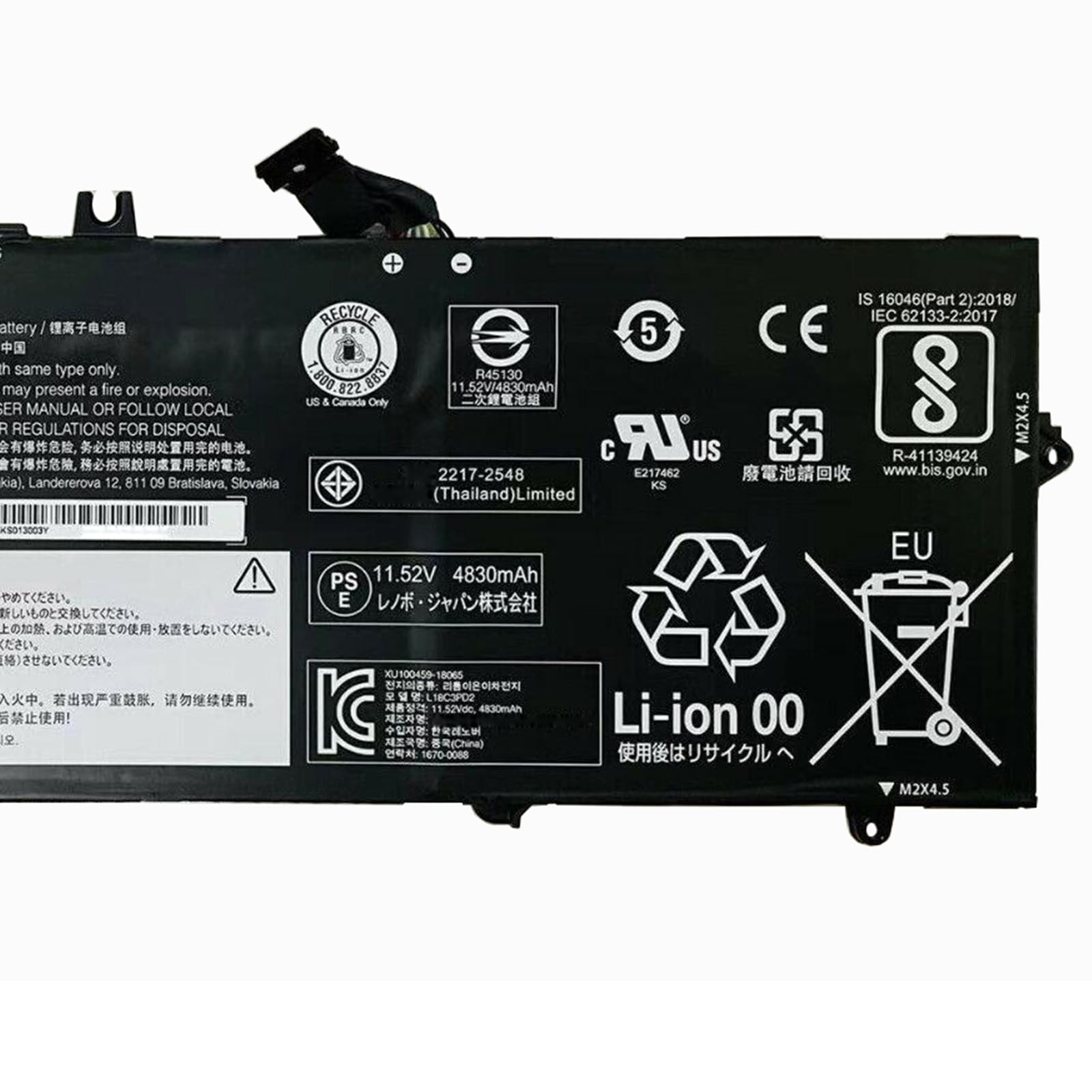 Amazon.com: EPYOBW L18C3PD2 Laptop Battery 57Wh Compatible with