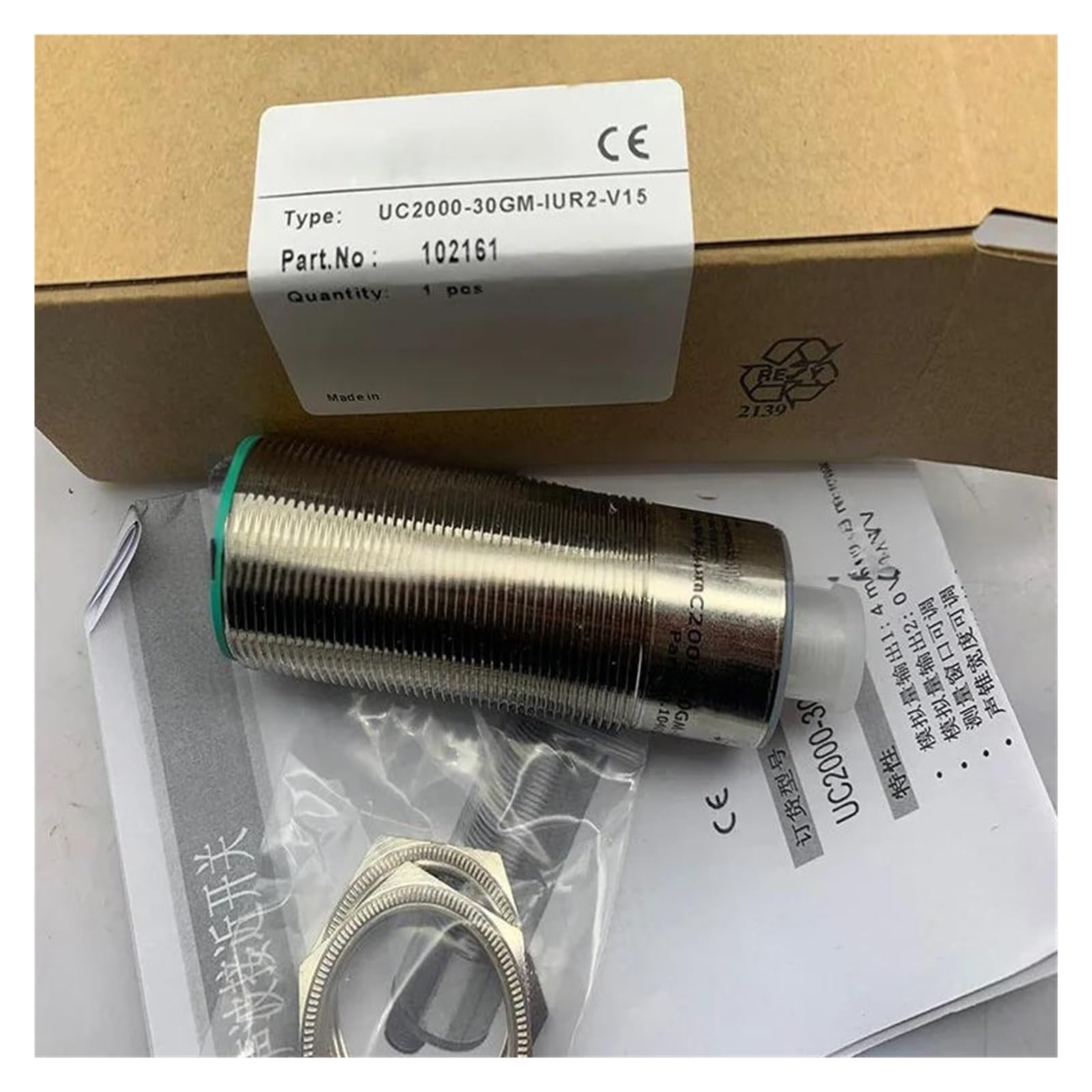 NACODLUL 1pcs UC2000-30GM-IUR2-T-V15 sensor