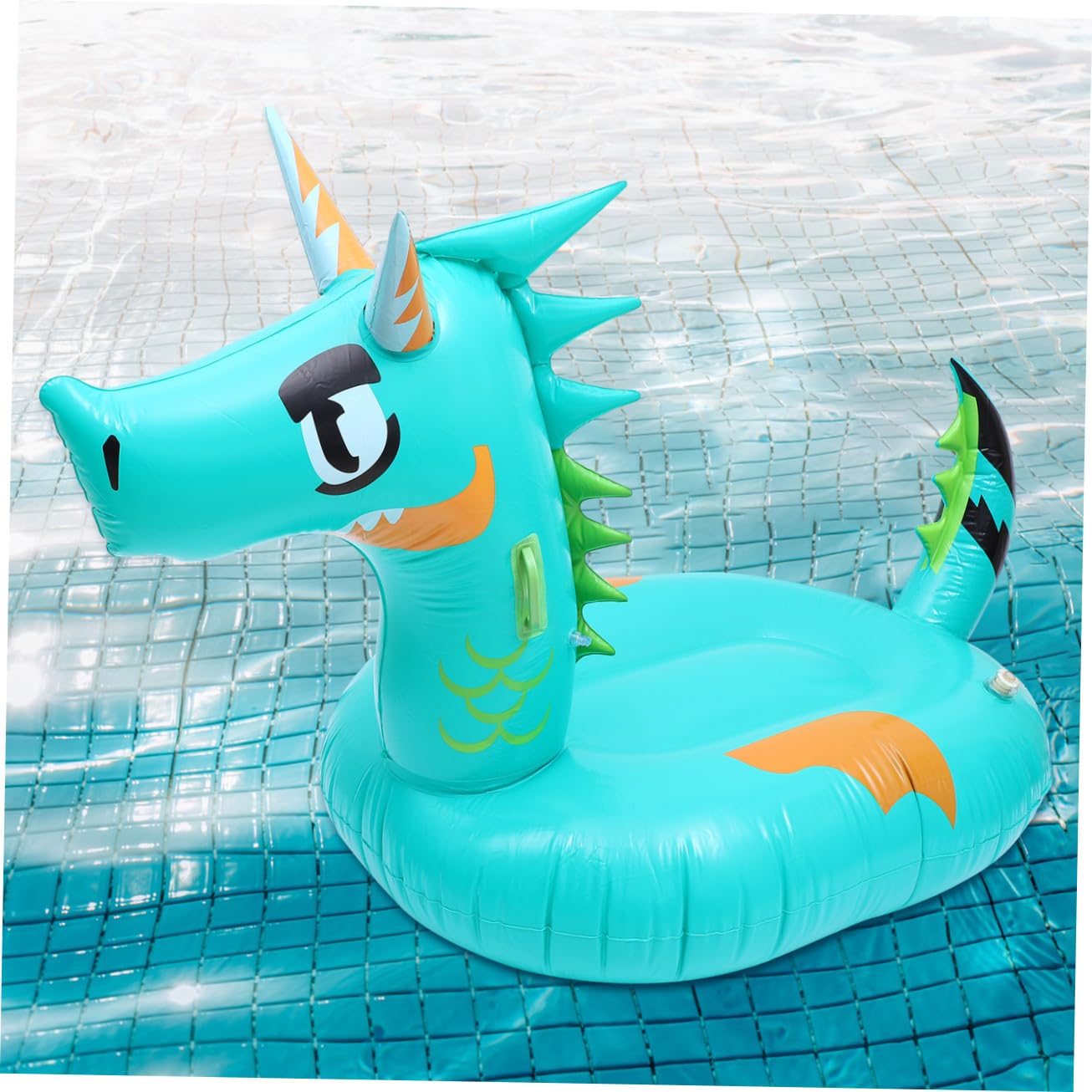 ERINGOGO Letto Galleggiante Gonfiabile Forma Materassino Portatile per Piscina e Mare Leggero e Resistente per Adulti per Relax