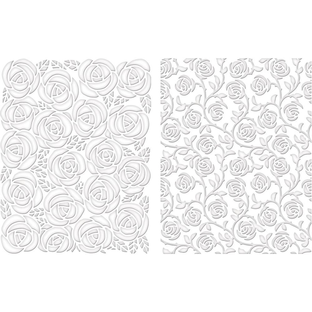 M-Bossabilities Spellbinder Paper Arts Cabbage Roses Die Template