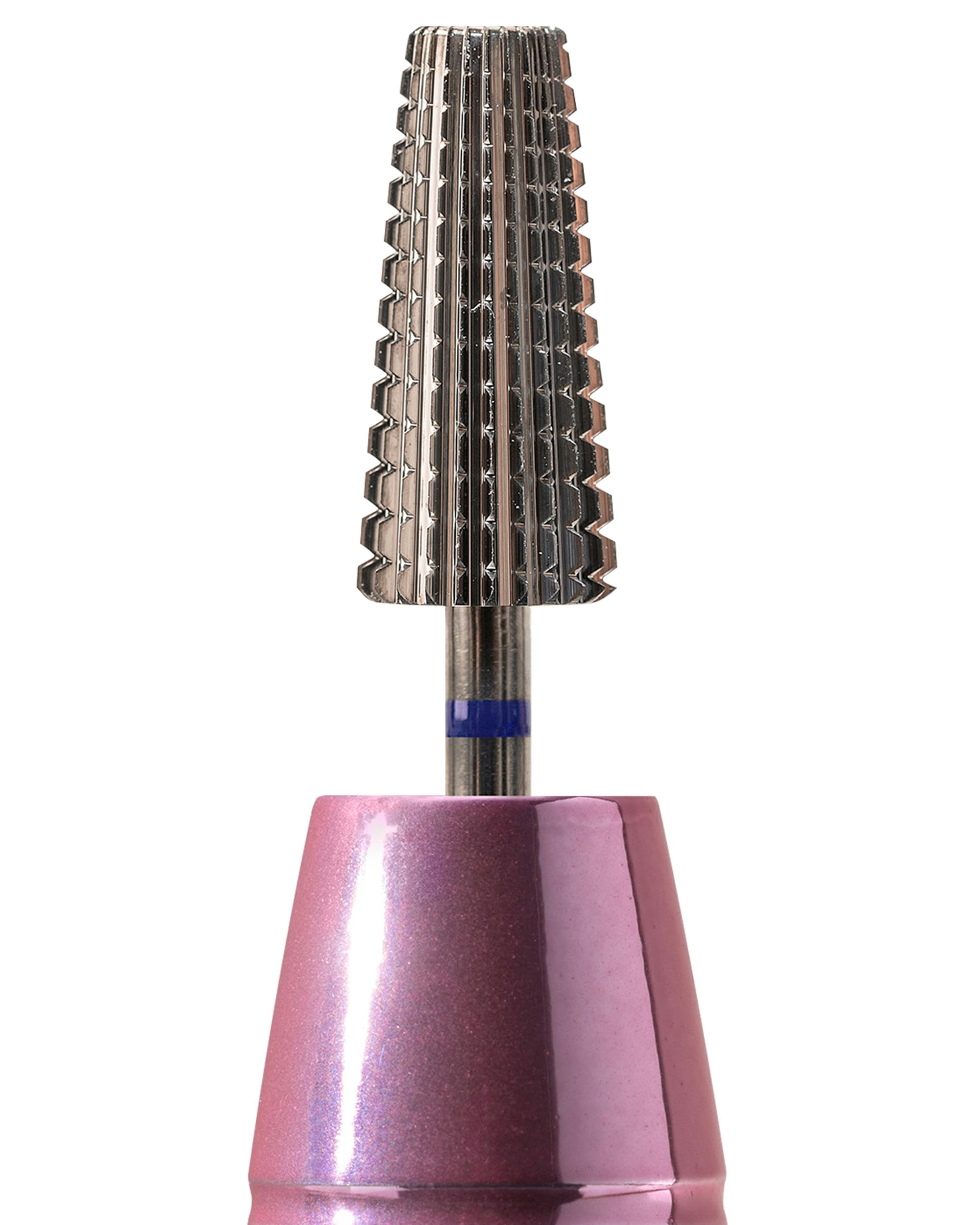 V Beauty Pure 5-In-1 Professional Nail Drill Bits (Medium) - Electric Nail Drill Kit for Manicure, Pedicure & 3D Art - Portable EFile Nail Tech Drill