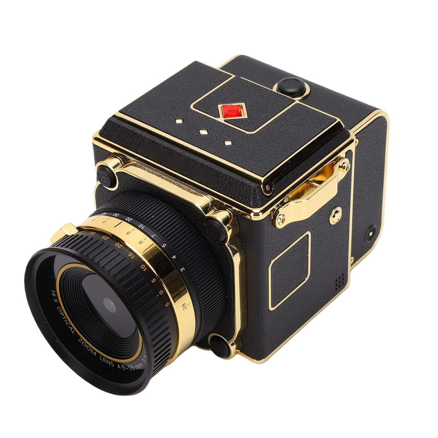 Retro Style Digital Camera | 4K Video Recording | 64MP Ultra HD Compact CCD Camera | 16x Zoom | 2-Inch Screen | Vintage Pocket Camera for Beginners, Students, Travel & Vlogging (Black)-picture-34