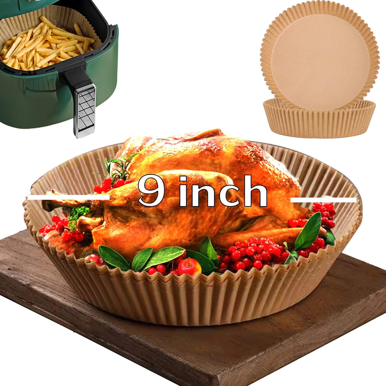 Chefman Disposable Air Fryer Liners HeatResistant
