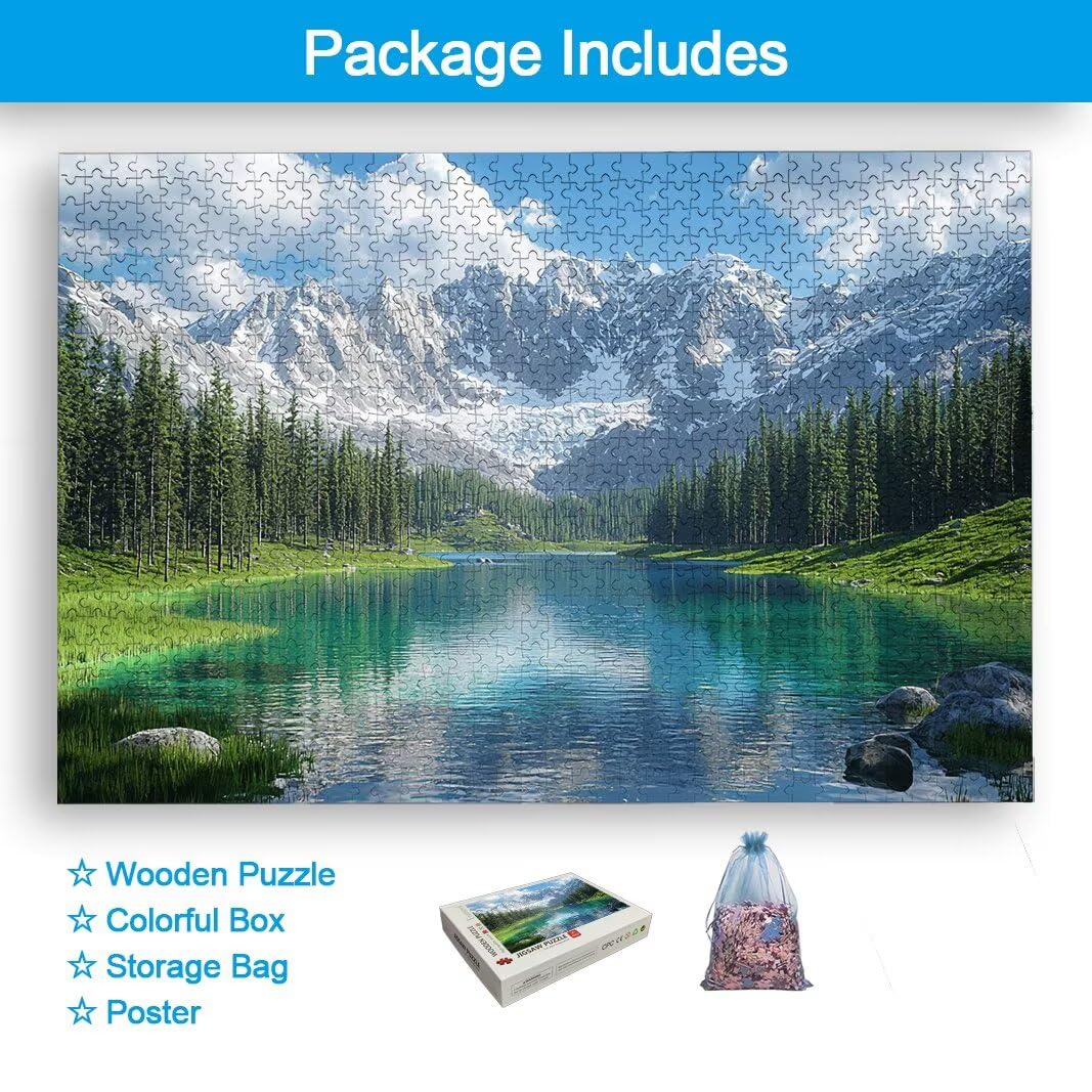 Puzzle Paesaggi, Puzzle 1000 Pezzi per Adulti, Regalo Donna/Uomo -2199