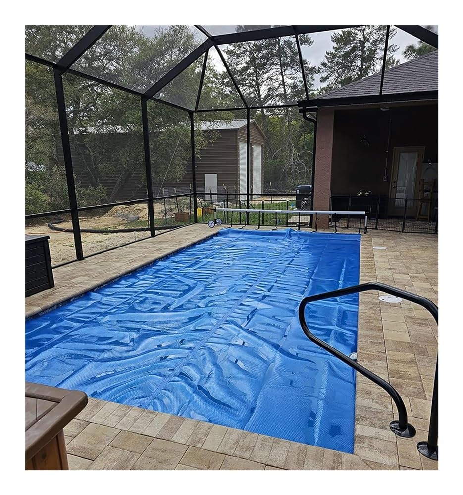 Couverture solaire bâche d'hiver pour les piscines entretien économique 4m
