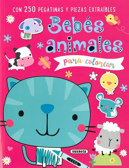 Portada de Bebes Animales para Colorear