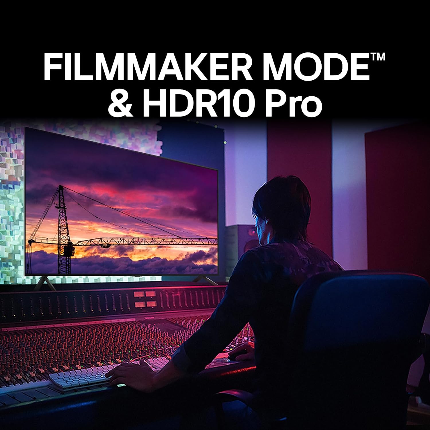 Filmmaker Mode and HDR10 Pro on LG TV